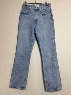 AGOLDE Women’s High Rise Vintage Boot Organic Cotton Jeans SZ 25 in SWAY
